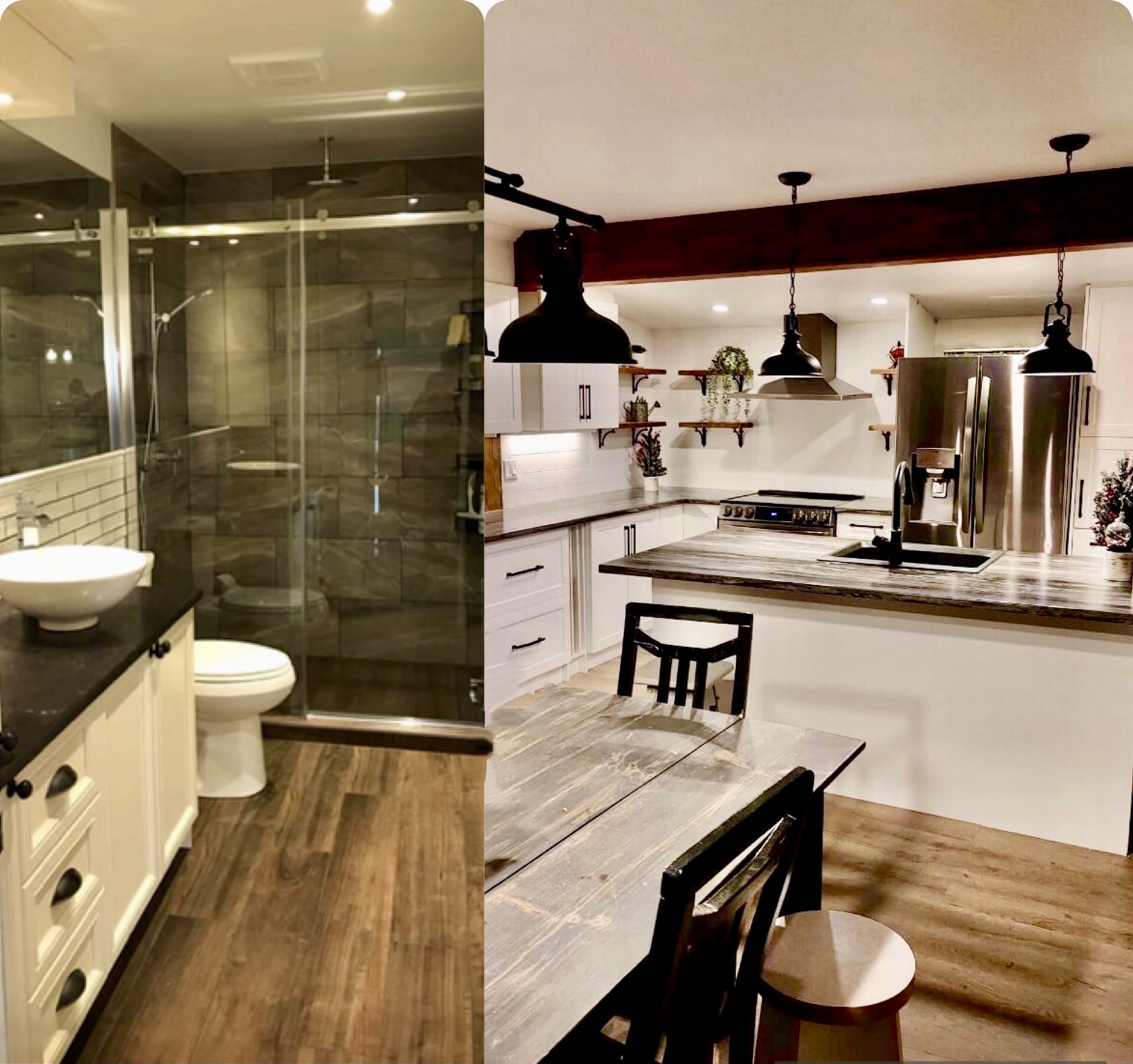 Salle de bain  cuisine 